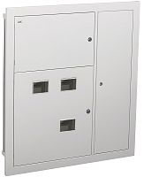 Щит этажный встраеваемый IEK LIGHT ЩЭ-3-Э-L 3кв. (1000х950х110см) с монтажной панелью картинка 